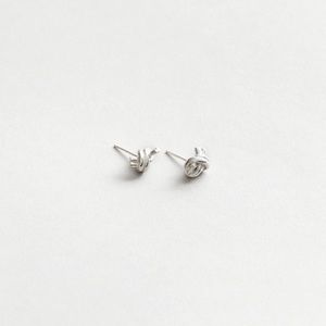 Wolf Circus Emery Knot Studs in Silver